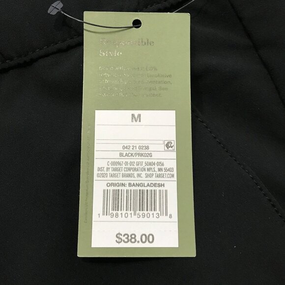 Medium - Mens Relaxed Travel Trousers - Goodfellow Co - Black - Picture 3 of 7